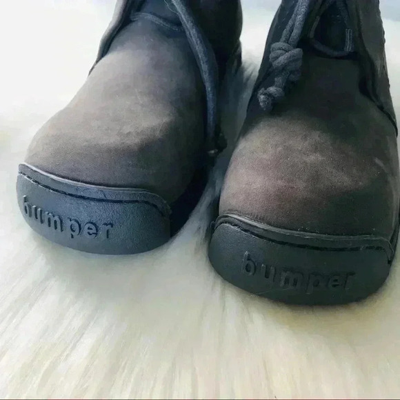 New Giugiaro Bumper Leather Italy Boots Shoes - Picture 10 of 12